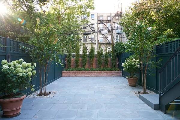 BACK YARD OVERALL FROM GARDEN LEVEL