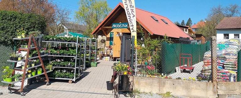 Sortiment v našem zahradnictví - Zahradnictví Dobeška