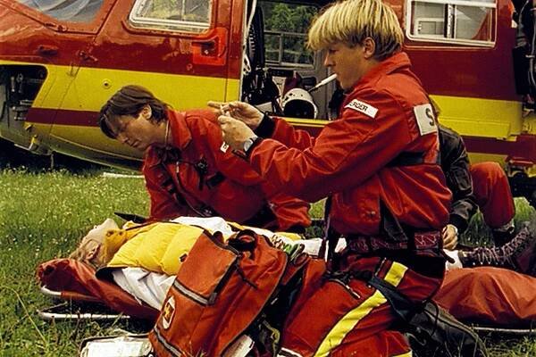 Medicopter 117 - Smrtelná dávka - Z filmu - Rainer Grenkowitz, Serge Falck