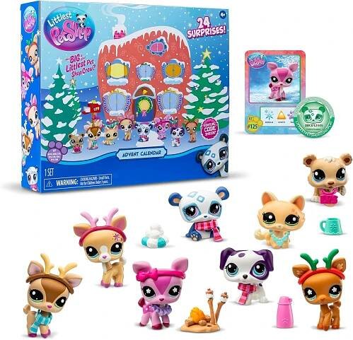 Adventní kalendář Littlest Pet Shop Nové
