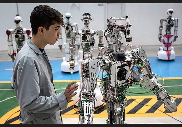 REVEALED: The world's first mass production human robot factory