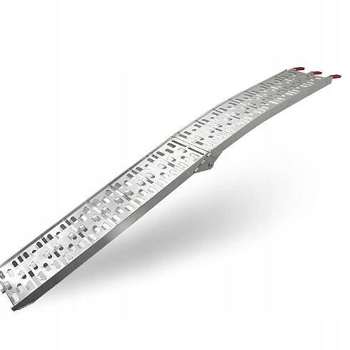 BITUX Skládací nájezdová rampa do 340kg + pás 228cm M11362