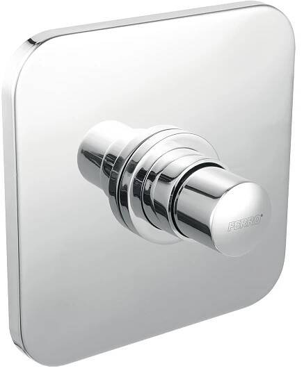 Novaservis Sprchová podomítková baterie, s tlačným ventilem, chrom Z503SQ