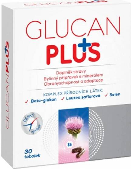 Naturprodukt doplňky stravy Glucan plus 30 kapslí