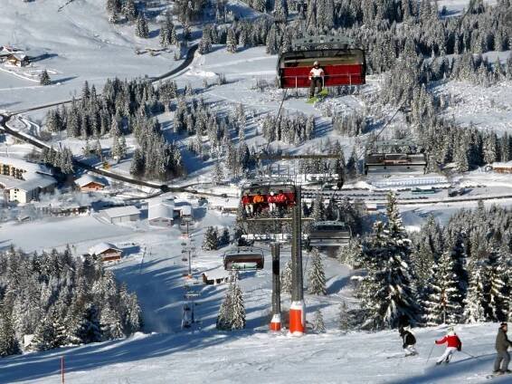 Ski resort Oberjoch (Bad Hindelang) – Iseler