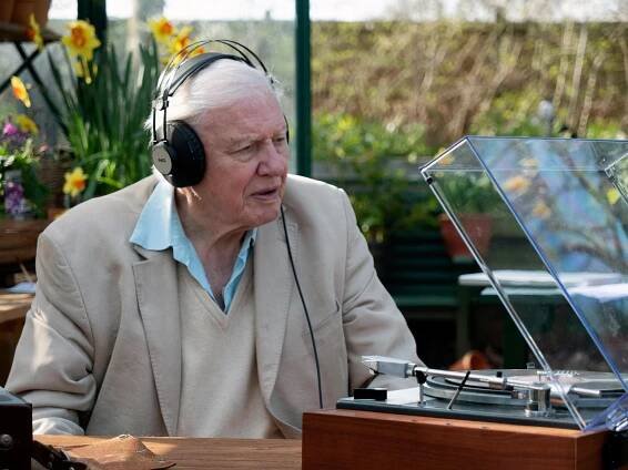 David Attenborough: Písně přírody - Z natáčení - David Attenborough