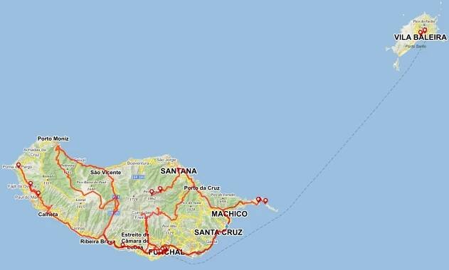 Velký poznávací okruh Madeirou a ostrov Porto Santo - Madeiran
