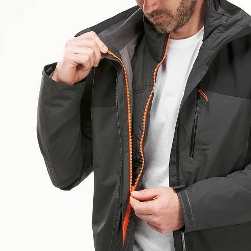 Pánská zimní turistická nepromokavá bunda 3v1 MH 500 Mountain