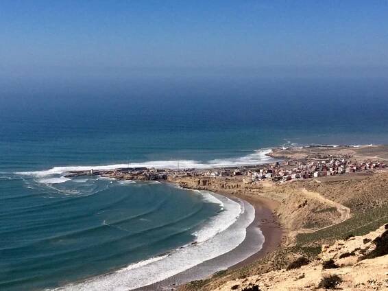 Maroko surfing