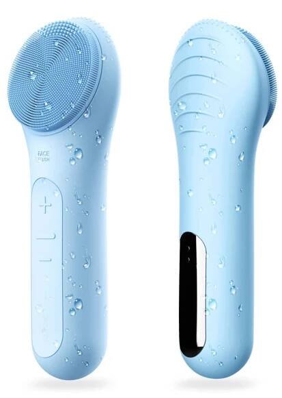 Face Scrubber, NågraCoola CLIE Facial Cleansing Brush, Waterproof and Rechargeable Face Scrub Bru...