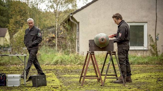 Místo činu - Bombengeschäft - Z filmu - Ralph Herforth, Adrian Topol