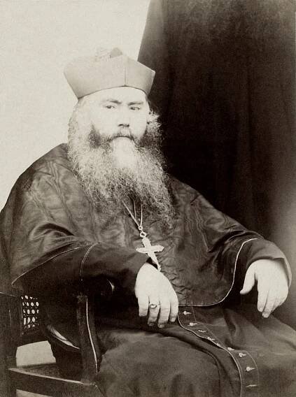 Mgr Paul-François Puginier s biretem. Zdroj: Wikimedia commons, licence: public domain