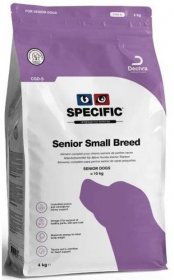 Specific CGD-S Senior Small Breed 4kg - Granule pro psy