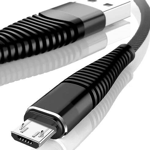 RYCHLÝ SILNÝ MICRO USB MICRO-USB QUICK CHARGE KABEL RYCHLÉ NABÍJENÍ QC 2M