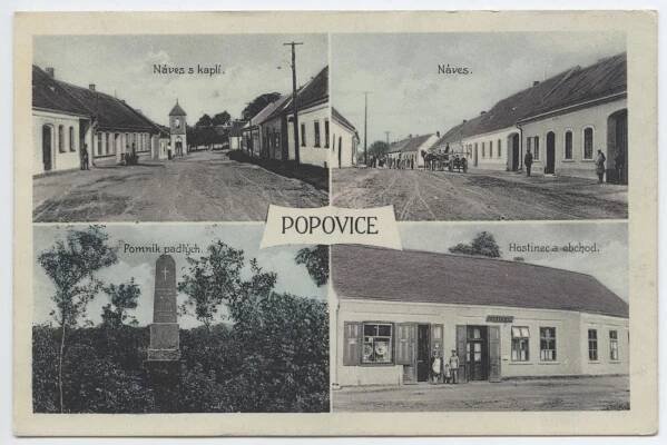 POPOVICE - Brno venkov - obchod - hostinec