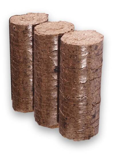 Dřevěné brikety VÁLEC HARD paleta 960 kg