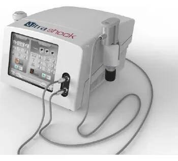 Mediswiss ShockWave ED AIR Ultrasound (fokusovaná / lineární rázová vlna IV. generace s 12 nástavci a ultrazvukem)