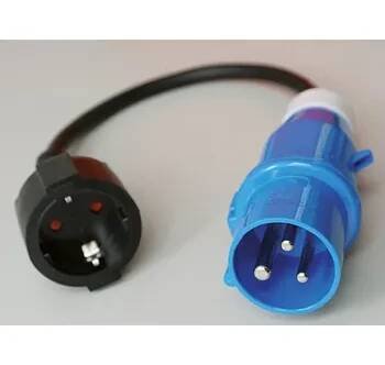Trem CEE adaptérová zástrčka 230V 3kolíková