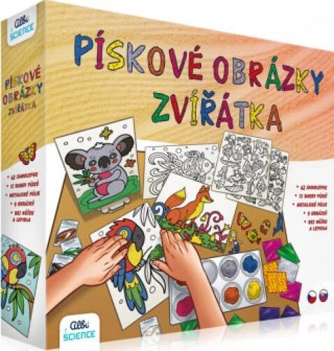 Pískové obrázky - Zvířátka - 