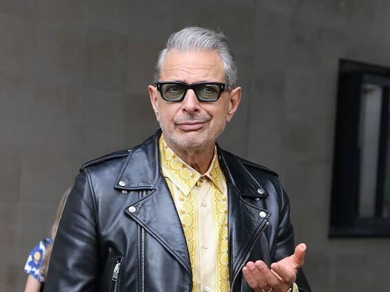 Jeff Goldblum is another disciple of the four-figure sunglasses cult