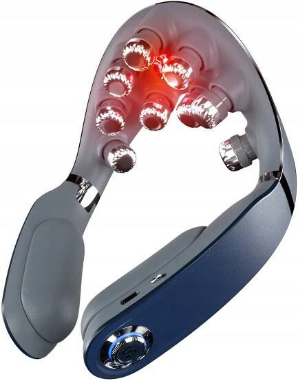 SKG G7 Pro Fold Pulzní relaxační masážní přístroj na krk Shiatsu Barva šedá