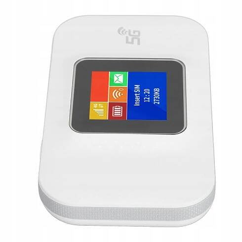 MOBILNÍ ROUTER NA KARTU MICRO SIM PŘENOSNÝ 4 G LTE, BÍLÝ