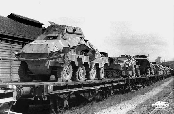 Sd.Kfz. 232 4-5 serie 1943 — Dmitry Bushmakow Restoration