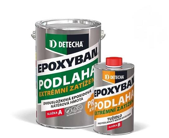 Barva na betonovou podlahu | Epoxyban šedá RAL 7045
