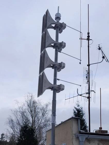 Dodávka a montáž požární sirény na skladě PHL ČEPRO, a.s., Hněvice - VoiceGuard