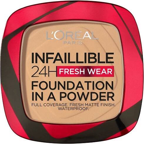 L'Oréal Paris Infaillible 24h fresh wear Foundation in powder make up v pudru 250, 9 g