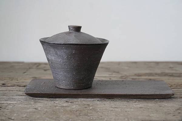 Industrial Gaiwan with Tray