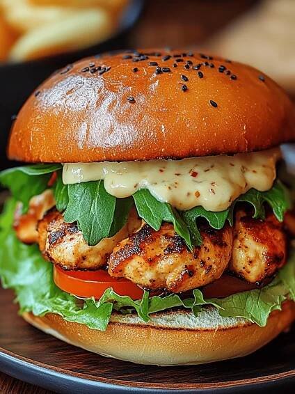 Ultimate Spicy Chipotle Chicken Burger: Deliciously Bold Flavor