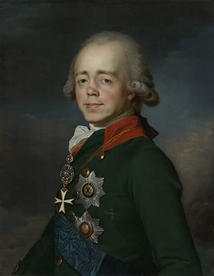 Soubor:After Jean Louis Voille (1744-1804) - Paul I, Emperor of Russia (1754-1801), when Grand Duke of Russia - RCIN 404631