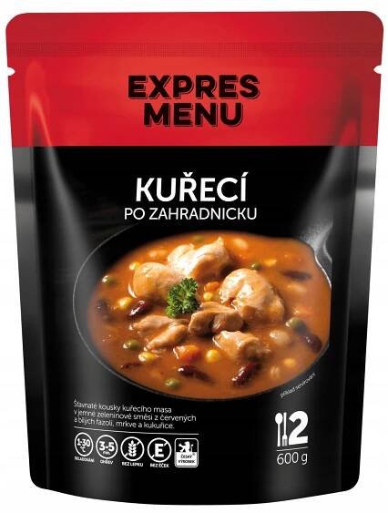 Expres Menu kuřecí po zahradnicku - 2 porce - 600g