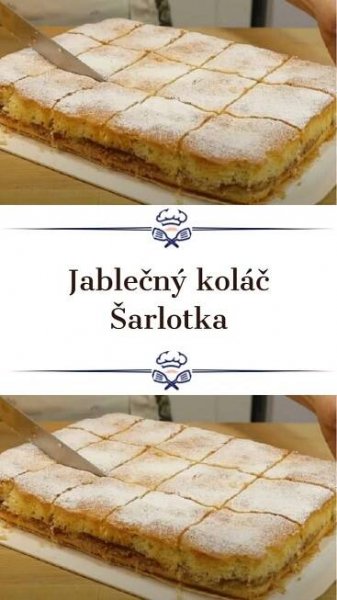 Jablečný koláč Šarlotka je absolutní bomba mezi moučníky: Jednoduchá příprava, milionová chuť. Návštěvy si jen mlaskají