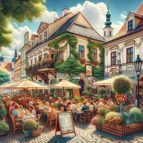 nová bystřice restaurace