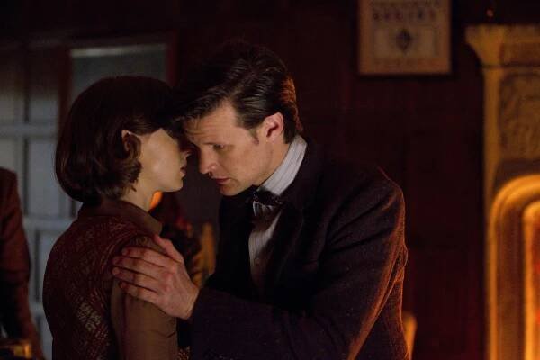 Pán času - Schovávaná - Z filmu - Jessica Raine, Matt Smith