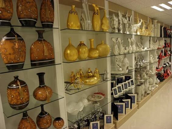 Züccaciye & Hediyelik Eşya Raf Sistemleri - Gökdekor Mağaza Ekipmanları ve Mutfak