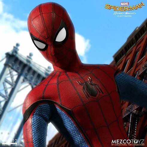 Mezco One:12 Collective Spider-Man Homecoming -4ColorHeroes