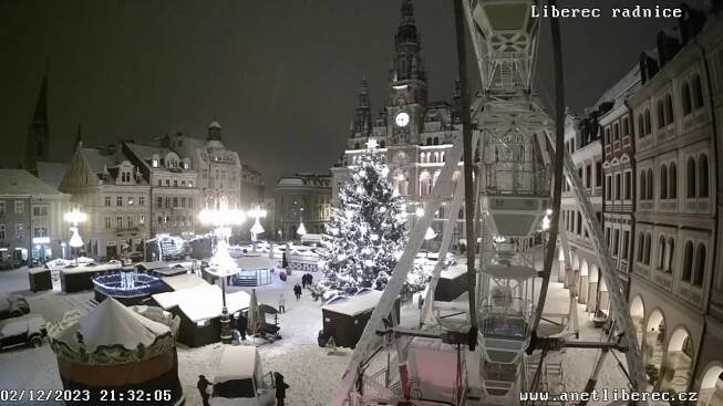 Liberec - náměstí Dr. E. Beneše