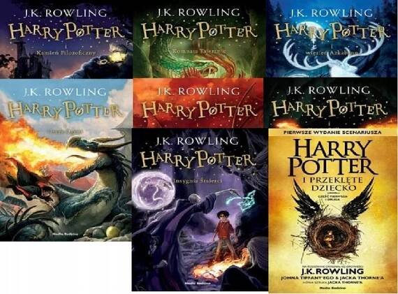 Harry Potter Rowling 1-8 tw.