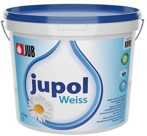 JUPOL Weiss Extra biela maliarska farba