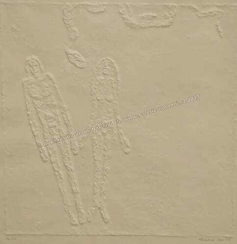 Aukce obrazů | Adam a Eva | Zoubek Olbram | Galerie Národní 25 s.r.o.