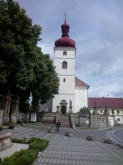 Liběšice - kostel Nanebevzetí... - Kostel