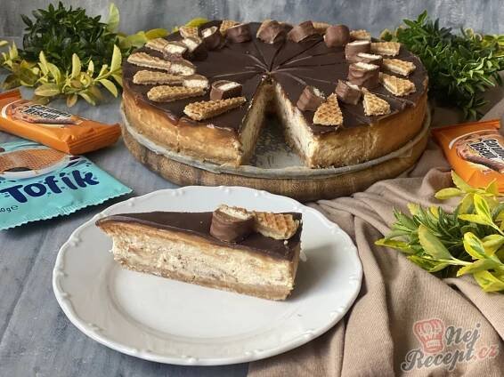 Twix cheesecake | NejRecept.cz