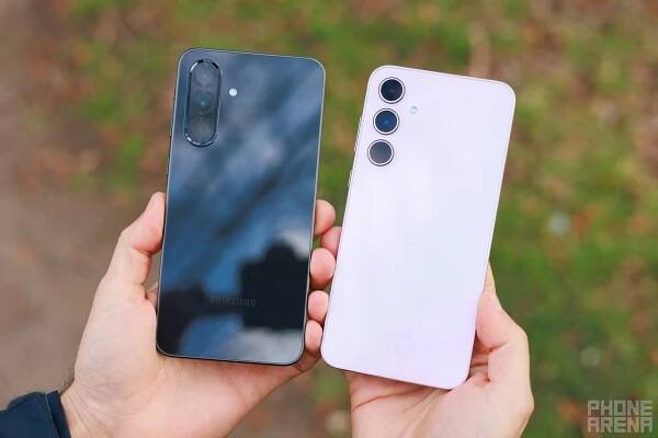 The camera design is the most significant difference here (Image by PhoneArena) - Samsung Galaxy A36 5G vs Galaxy A35 5G: Main differences