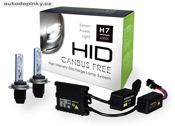 Xenony Canbus H7 6000K - HID přestavbová sada 12V (Slim ballast) SLEVA 5% | XENON 8000K | Autodoplňky.cz - Tuning shop
