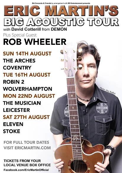 Eric Martin UK Tour 
