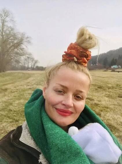 Erika Stárková jako novopečená maminka