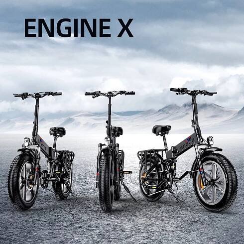 Engwe Engine X je 250 W fatbike s 13 Ah batériou, a dojazdom do 100 km
